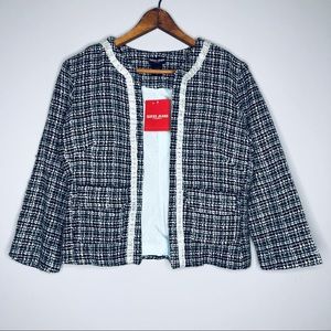 Guess Jeans Tweed Blazer Jacket